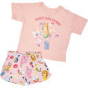 (取寄) トドラー ガールズ ベスト デイ エバー T-シャツ アンド ショーツ セット - ショート スリーブ Bluey Toddler Girls Best Day Ever T-Shirt and Shorts Set - Short Sleeve Multi