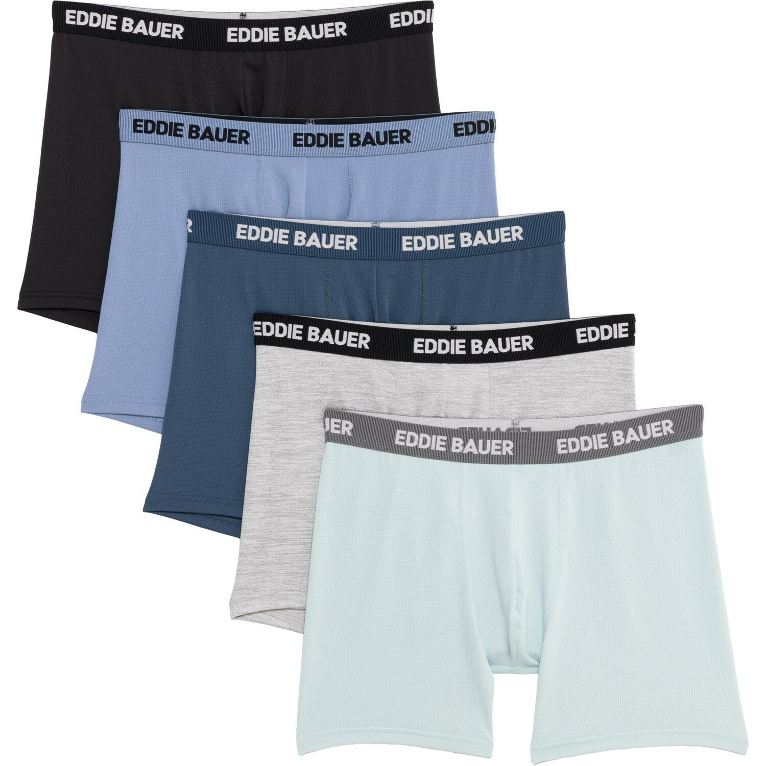 () ǥХ å ܥ ֥꡼ - 5-ѥå Eddie Bauer Mesh Boxer Briefs - 5...