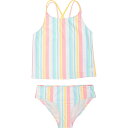 (取寄) ハーレー ビッグ ガールズ タンキニ セット - Upf 50+ Hurley Big Girls Tankini Set - UPF 50+ Pale Ivory / Multi