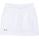 (取寄) アンダーアーマー ビッグ ガールズ アウトドア スコート - Upf 50+ Under Armour Big Girls Outdoor Skort - UPF 50+ White
