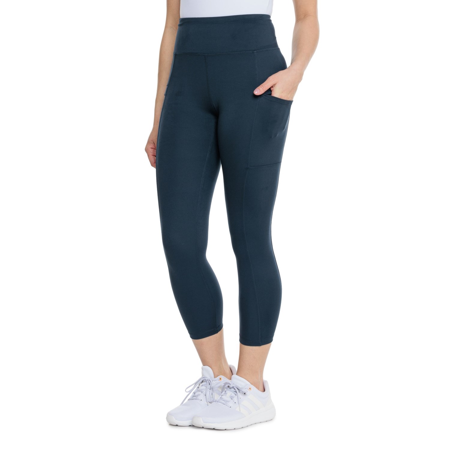 () ǥХ 륳 ץ Eddie Bauer Alcove Capris Navy Blazer