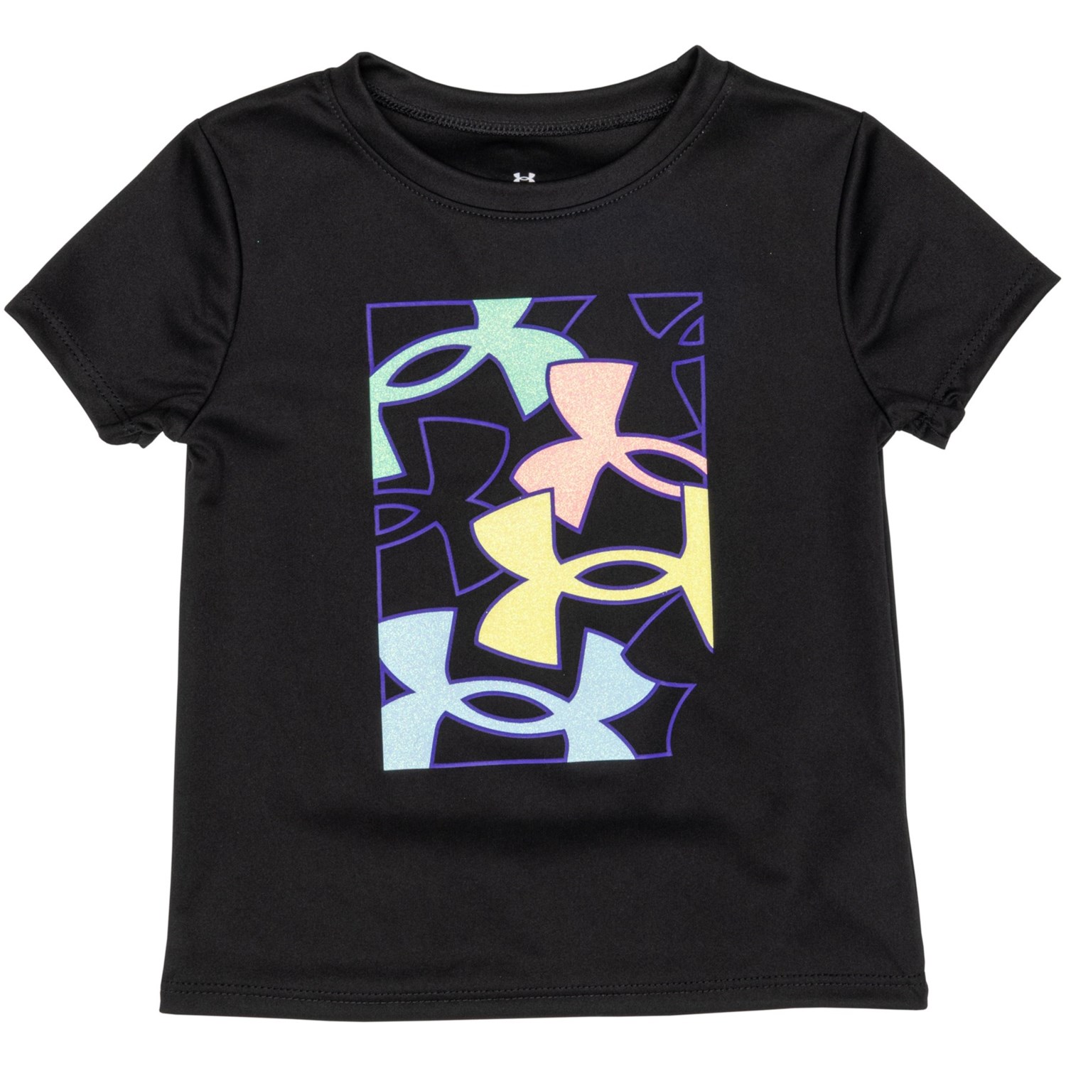(取寄) アンダーアーマー トドラー ボーイズ テック ロゴ ボックス T-シャツ - ショート スリーブ Under Armour Toddler Boys Tech Logo Box T-Shirt - Short Sleeve Black(4)