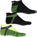 (取寄) サッカニー メンズ インフェルノ クッション タブ ノーショー ソックス Saucony men Inferno Cushion Tab No-Show Socks (For Men) Citron