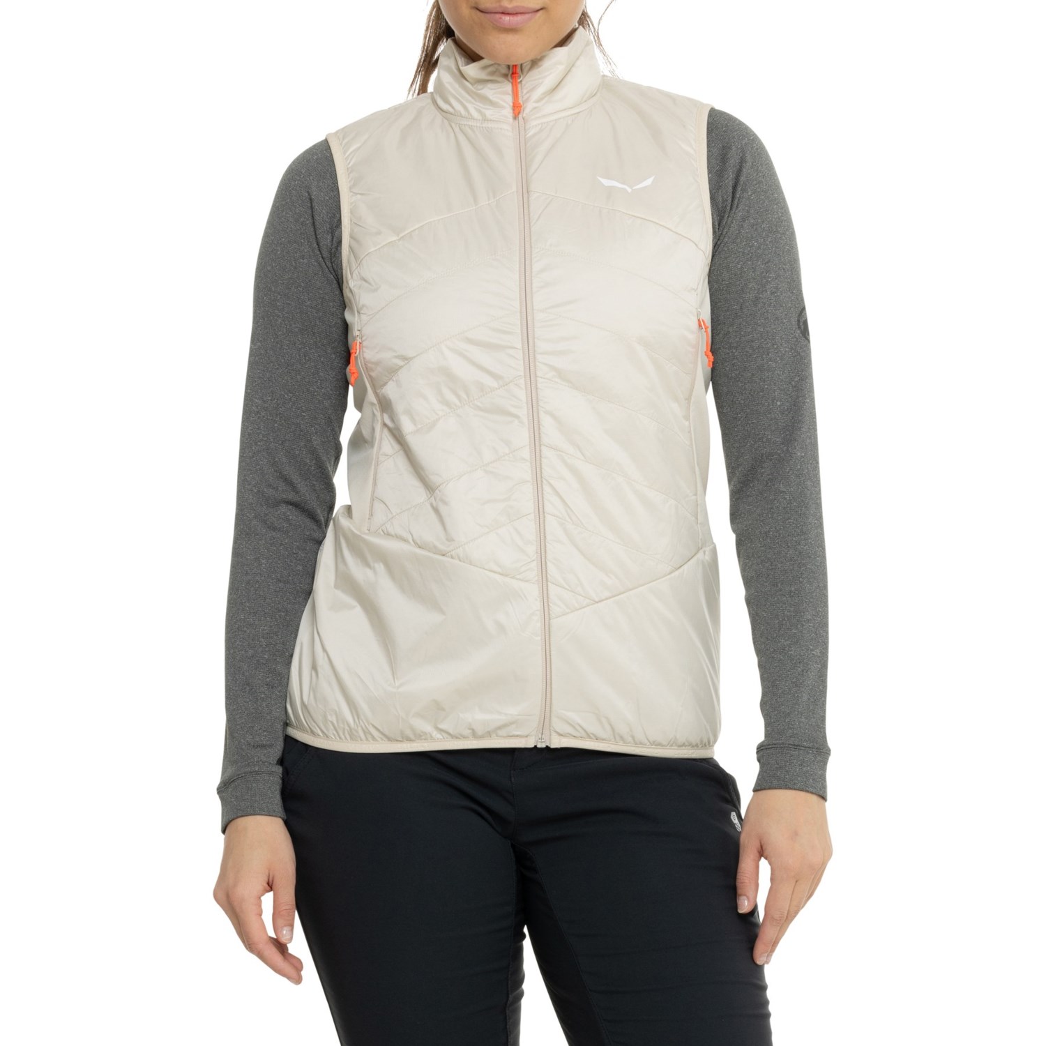 (取寄) サレワ オルトルズ ハイブリット チロルウール ベスト - インサレーテッド Salewa Ortles Hybrid TirolWool Vest - Insulated Oatmeal