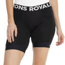 (取寄) モンスロイヤル エピック シフト バイク ショーツ ライナー - メリノ ウール Mons Royale Epic Shift Bike Shorts Liner - Merino Wool Black