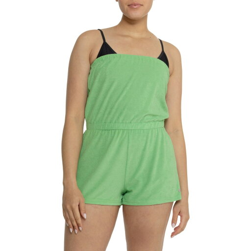 (取寄) ロキシー スペシャル フィーリング ロンパー カバー-アップ - スリーブレス Roxy Special Feeling Romper Cover-Up - Sleeveless Green (取寄) ロキシー スペシャル フィーリング ロンパー カバー-アップ - スリーブレス Roxy Special Feeling Romper Cover-Up - Sleeveless Green
