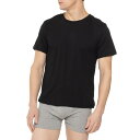 (取寄) フライ クルーネック T-シャツ - 4 パック ショート スリーブ Frye Crewneck T-Shirts - 4 Pack, Short Sleeve Black