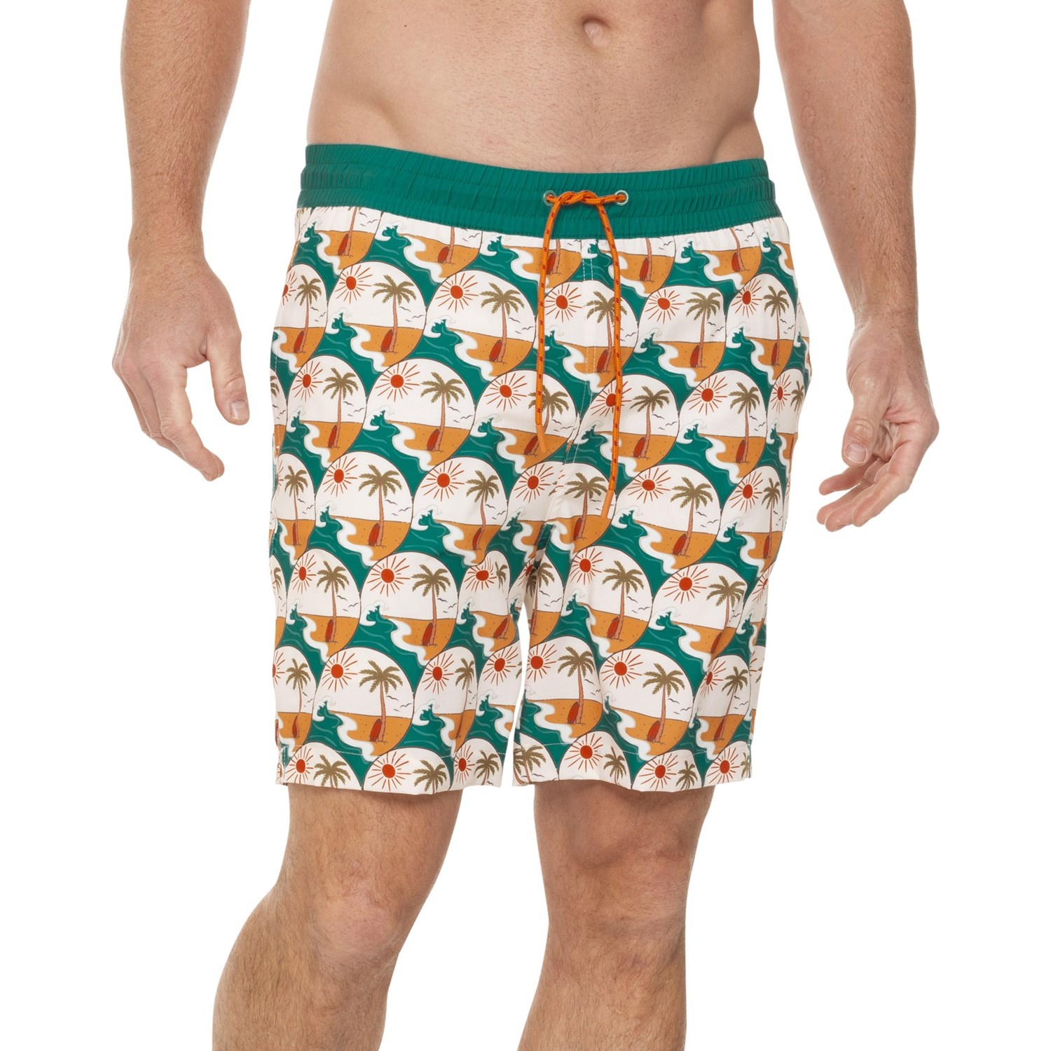 (取寄) C&Cカリフォルニア スイム トランクス - Upf 50 C&C California Swim Trunks - UPF 50 North Sea