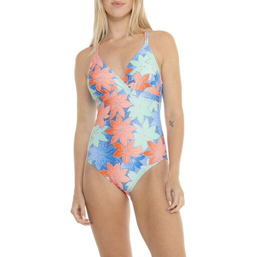(取寄) エディーバウアー ブレイデッド ストラップ ワンピース スイムスーツ - Upf 50 Eddie Bauer Braided Strap One-Piece Swimsuit - UPF 50 Summer Flower (取寄) エディーバウアー ブレイデッド ストラップ ワンピース スイムスーツ - Upf 50 Eddie Bauer Braided Strap One-Piece Swimsuit - UPF 50 Summer Flower