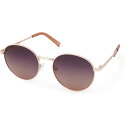 (取寄) ハーレー エナメル テンプル サングラス - ポーラライズド Hurley Enamel Accented Temple Sunglasses - Polarized Rose Gold(4)