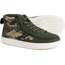 (取寄) ビリー ボーイズ クラシック DR ハイ-トップ スニーカー - ワイド ウィズ Billy Boys Classic DR High-Top Sneakers - Wide Width Olive Camo(4)