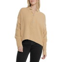 (取寄) フリーピープル ココア リブド ヘンリー セーター Free People Cocoa Ribbed Henley Sweater Ivory