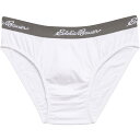 (取寄) エディーバウアー クラシック ロー-ライズ ブリーフ - 5-パック Eddie Bauer Classic Low-Rise Briefs - 5-Pack White