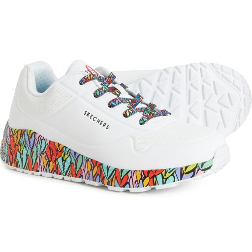 (取寄) スケッチャーズ ガールズ ウノ ラブ スニーカー Skechers Girls JGoldcrown Uno Lite-Subtle Love Sneakers White (取寄) スケッチャーズ ガールズ ウノ ラブ スニーカー Skechers Girls JGoldcrown Uno Lite-Subtle Love Sneakers White