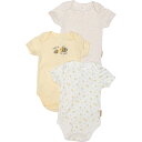 (取寄) ライラアンドジャック インファント ガールズ ビー プリント ベイビー ボーイズスーツ - 3-パック, ショート スリーブ LILA AND JACK Infant Girls Bee Print Baby Bodysuits - 3-Pack, Short Sleeve Yellow
