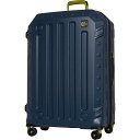 (取寄) ブリットバッグ 32" ガネット スピナー スーツケース - ハードサイド, エクスパンダブル, ネイビー ハイライト BritBag 32” Gannett Spinner Suitcase - Hardside, Expandable, Navy Blazer-Lima Highlight Navy Blazer/Lima Highlight