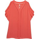 (取寄) レーズン ビッグ ガールズ サンバ カフタン ビーチ カバー-アップ - スリーブレス Raisins Big Girls Samba Caftan Beach Cover-Up - Sleeveless Coral