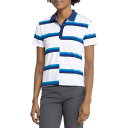 (取寄) G/フォア オフセット ストライプ ポロ シャツ - ショート スリーブ G/FORE Offset Stripe Polo Shirt - Shor...