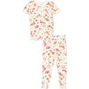 (取寄) トレボーエベル トドラー ガールズ モーダル パジャマ - ショート スリーブ TRES BEAU ET BELLE Toddler Girls Modal Pajamas - Short Sleeve Cowboy