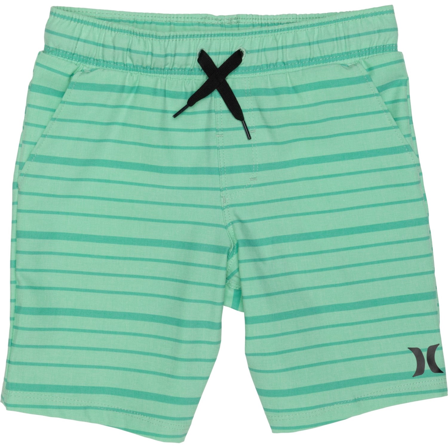 (取寄) ハーレー リトル ボーイズ ハイブリット プル-オン ショーツ Hurley Little Boys Hybrid Pull-On Shorts Green Glow
