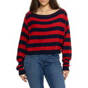 (取寄) フリーピープル ウィー ザ フリー イントゥ ザ ブルー セーター Free People We the Free Into the Blue Sweater Red
