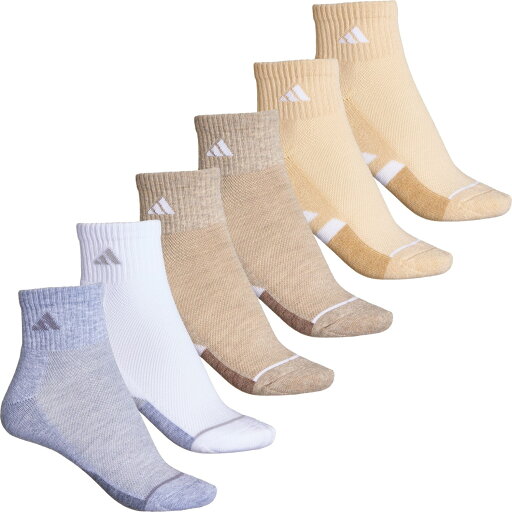 (取寄) アディダス レディース アスレチック クッション ソックス adidas women Athletic Cushioned Socks (For Women) Wonder White/Cool Light Heather/Wonder Beige (取寄) アディダス レディース アスレチック クッション ソックス adidas women Athletic Cushioned Socks (For Women) Wonder White/Cool Light Heather/Wonder Beige