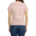(取寄) ロレ ローリエ ロゴ T-シャツ - ショート スリーブ Lole Laurier Logo T-Shirt - Short Sleeve Ballerina(4)