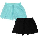 (取寄) ビッグ ガールズ メッシュ バタフライ ショーツ - 2-パック BTWEEN ACTIVE Big Girls Mesh Butterfly Shorts - 2-Pack Blue Radiance