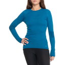(取寄) スマートウール イントラニット サーマル メリノ 200 ベース レイヤー トップ - メリノ ウール, ロング スリーブ SmartWool Intraknit Thermal Merino 200 Base Layer Top - Merino Wool, Long Sleeve Intraknit Thermal Bl Nival Blue/Pool Blue
