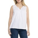 (取寄) ノースリバー スラブ ジャージ ノッチ ヘンリー シャツ - スリーブレス North River Slub Jersey Notch Henley Shirt - Sleeveless White