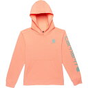 (取寄) カーハート ビッグ ガールズ ロゴ グラフィック ブーディ Carhartt Big Girls CA7057 Logo Graphic Hoodie...