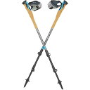 (取寄) レキ クロス トレイル 3 TA コンパクト トレッキング ポールズ - ペア LEKI Cross Trail 3 TA Compact Trekking Poles - Pair Black