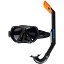 (取寄) ハーレー ビックボーイズ ガールズ アクア ライダー ダイビング マスク アンド スノーケル セット Hurley boys and girls Aqua Rider Diving Mask and Snorkel Set (For Boys and Girls) Black/Smoke 5,260円