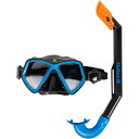 (取寄) ハーレー ビックボーイズ ガールズ アクア ライダー ダイビング マスク アンド スノーケル セット Hurley boys and girls Aqua Rider Diving Mask and Snorkel Set (For Boys and Girls) Blue/Black/Smoke