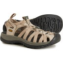 (取寄) キーン レディース ウィスパー スポーツ サンダル Keen women Whisper Sport Sandals (For Women) Plaza Taupe/Golden Yellow