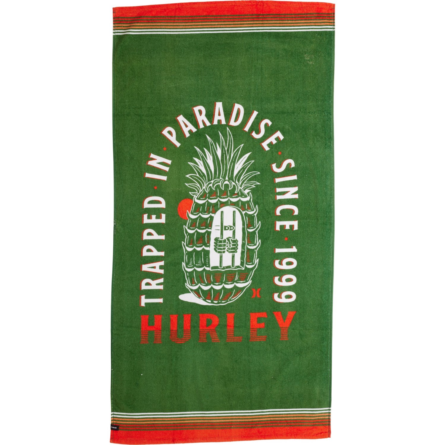(取寄) ハーレー プリンテッド ビーチ タオル - 400 gsm, 32x64” Hurley Printed Beach Towel - 400 gs..