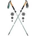 (取寄) クライミット ユインタ トレッキング ポールズ - ペア Klymit Uinta Trekking Poles - Pair Green