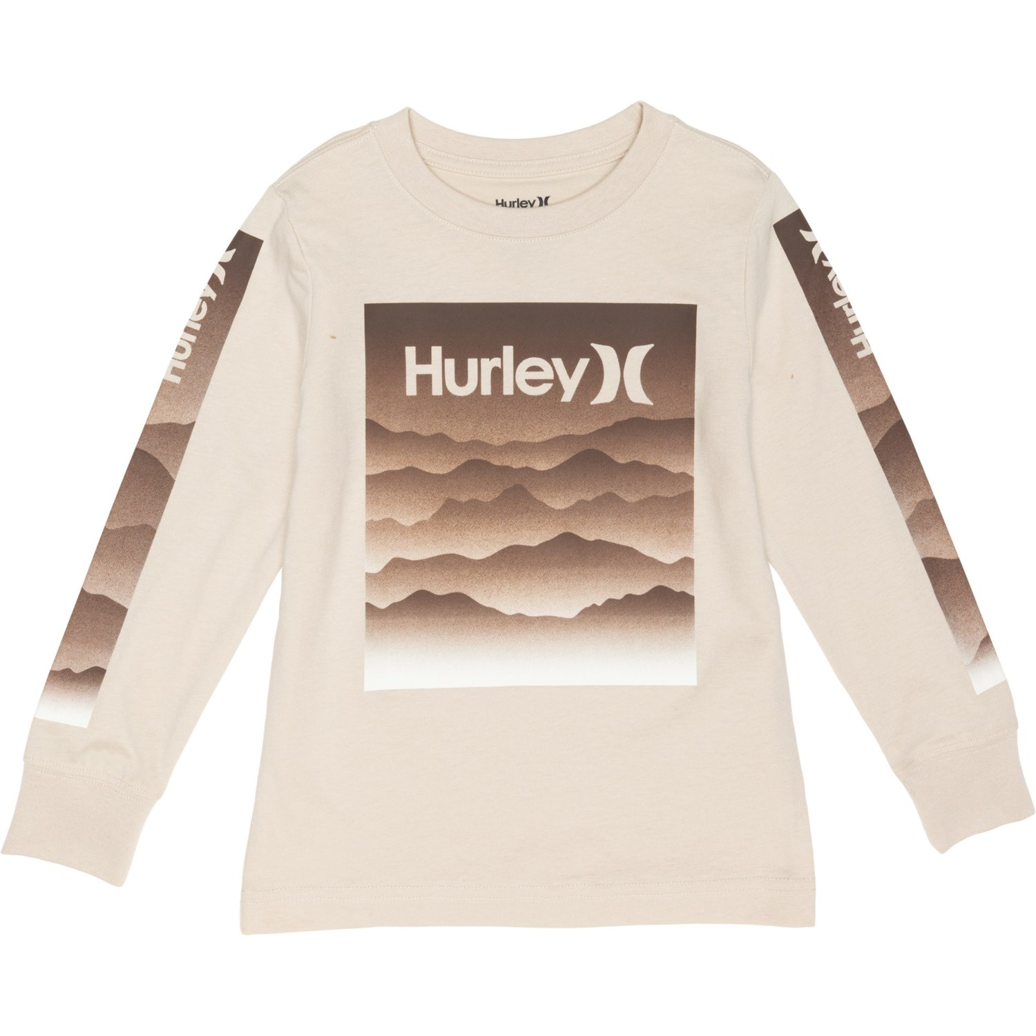 (取寄) ハーレー ビッグ ボーイズ グラフィック T-シャツ - ロング スリーブ Hurley Big Boys Graphic T-Shirt - Long Sleeve Rattan