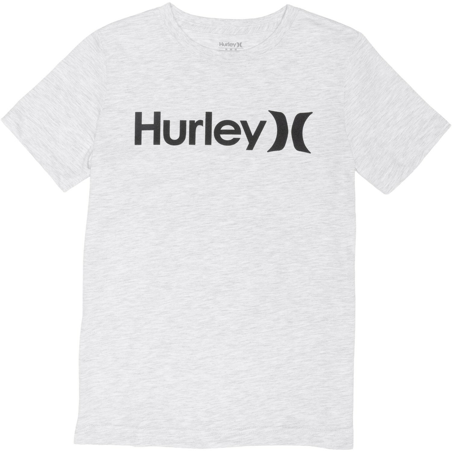 (取寄) ハーレー ビッグ ボーイズ ロゴ グラフィック T-シャツ - ショート スリーブ Hurley Big Boys Logo Graphic T-Shirt - Short Sleeve Birch Heather