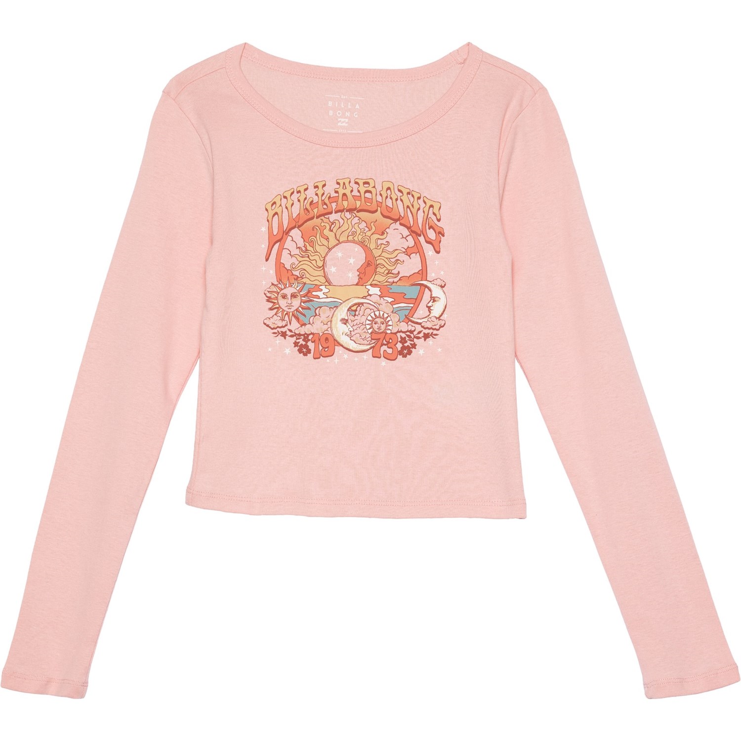 (取寄) ビラボン ビッグ ガールズ マジック ハプンズ T-シャツ - ロング スリーブ Billabong Big Girls Magic Happens T-Shirt - Long Sleeve Feelin Peachy