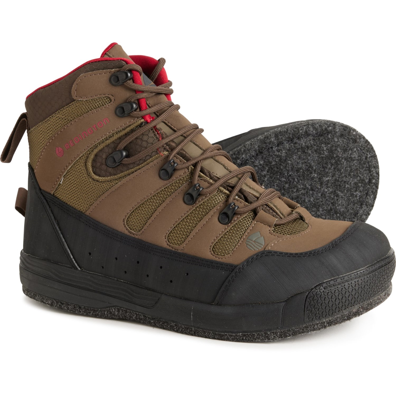 (取寄) レディントン メンズ フォージ ウェーディング ブート- フェルト ソール Redington men Forge Wading Boot- Felt Sole (For Men) Riverbed