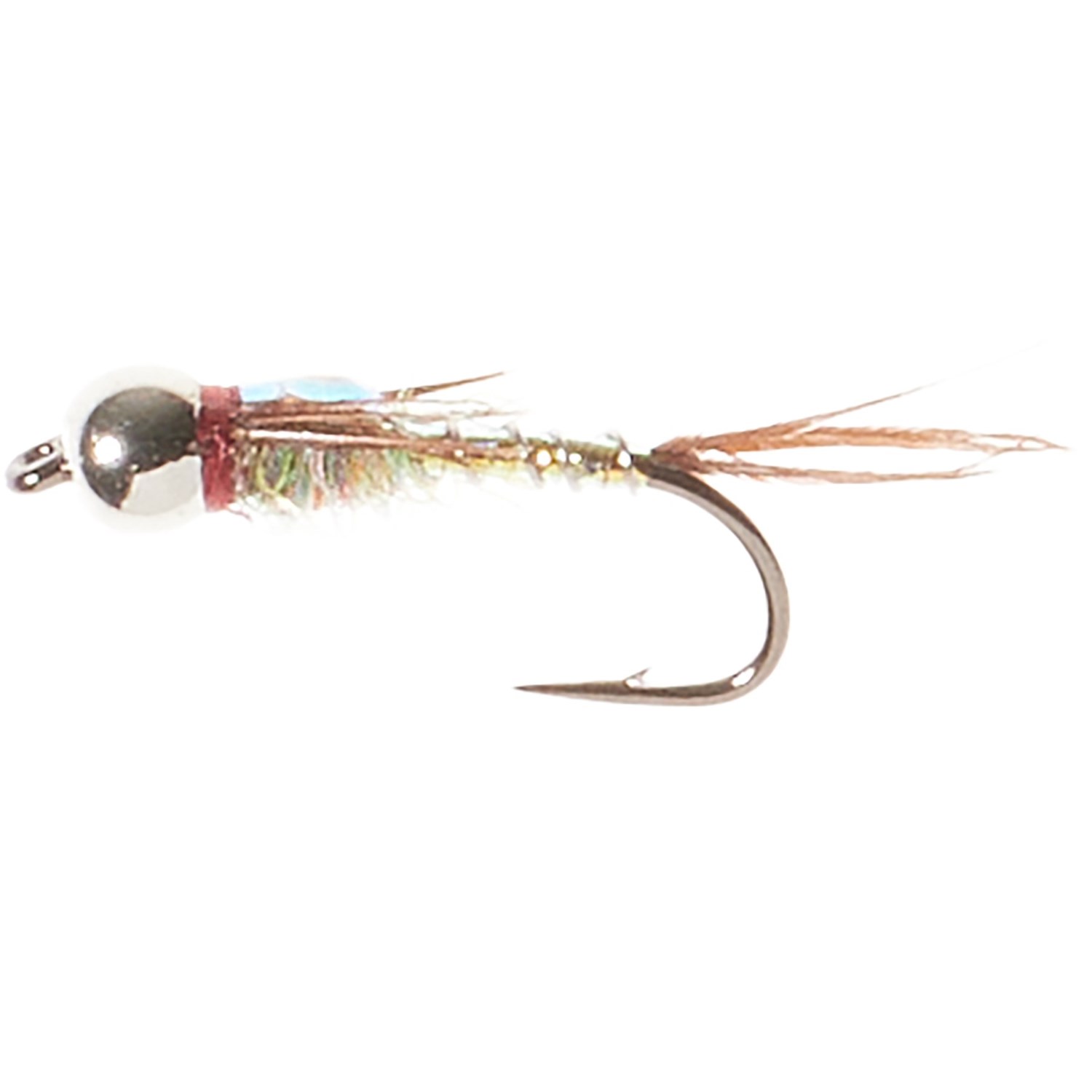 (取寄) モンタナフライカンパニー ビーズ ヘッド ライトニング バグ ニンフ フライ - ダズン Montana F..