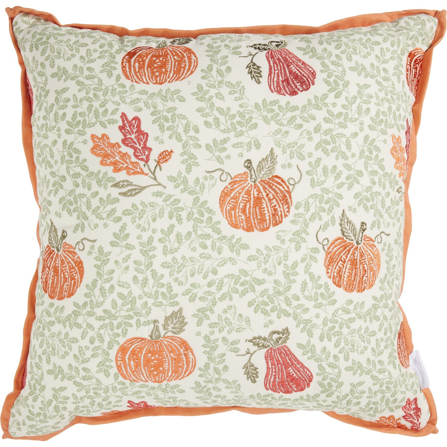 (取寄) シャビーシック ジャクソン フォール ボタニカル スロー ピロー - 20x20インチ Shabby Chic Jac..