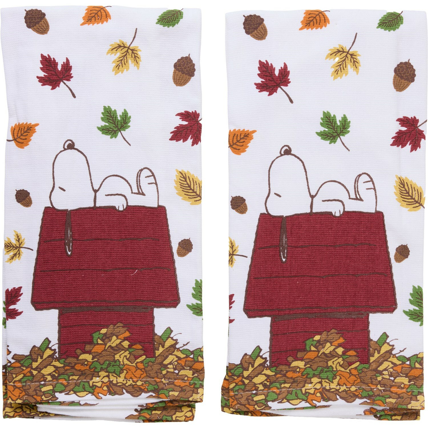 ȥ饰㤨( ԡʥå ̡ԡ ե ϥ å  å - 2-ѥå, 18x28 Peanuts Snoopy Fall House Kitchen Towel Set - 2-Pack, 18x28 MultiפβǤʤ5,420ߤˤʤޤ