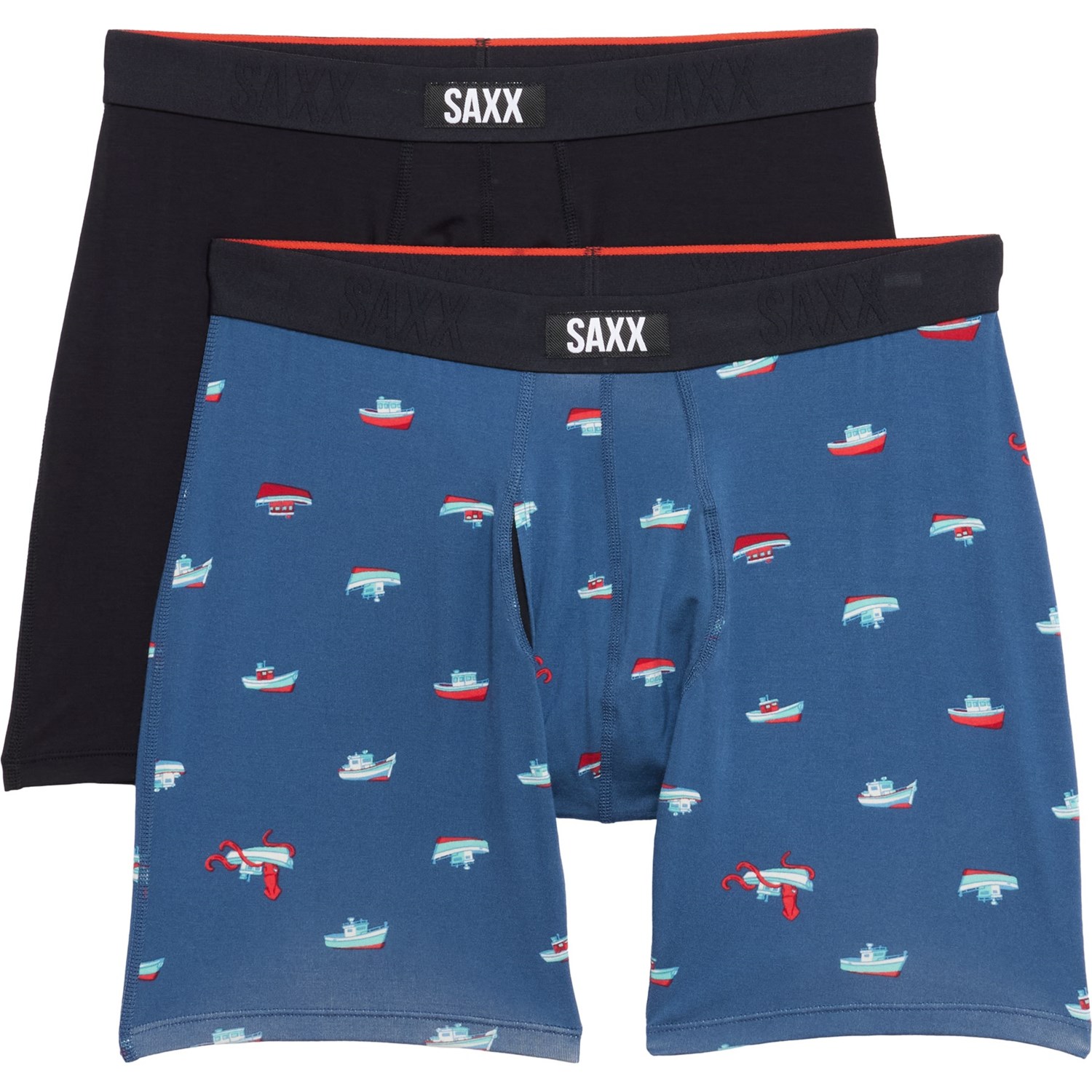 (取寄) サックス ヴィーブ エクストラ ボクサー ブリーフ - 2-パック SAXX Vibe Xtra Boxer Briefs - 2..