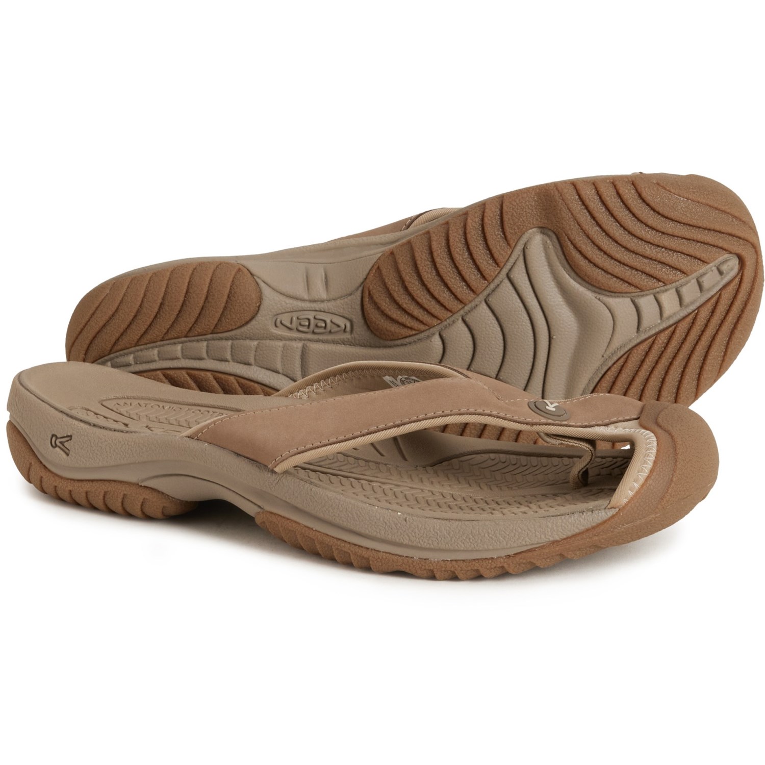 (取寄) キーン メンズ ワイメア TG サンダル Keen men Waimea TG Flip-Flops (For Men) Brindle/Birch