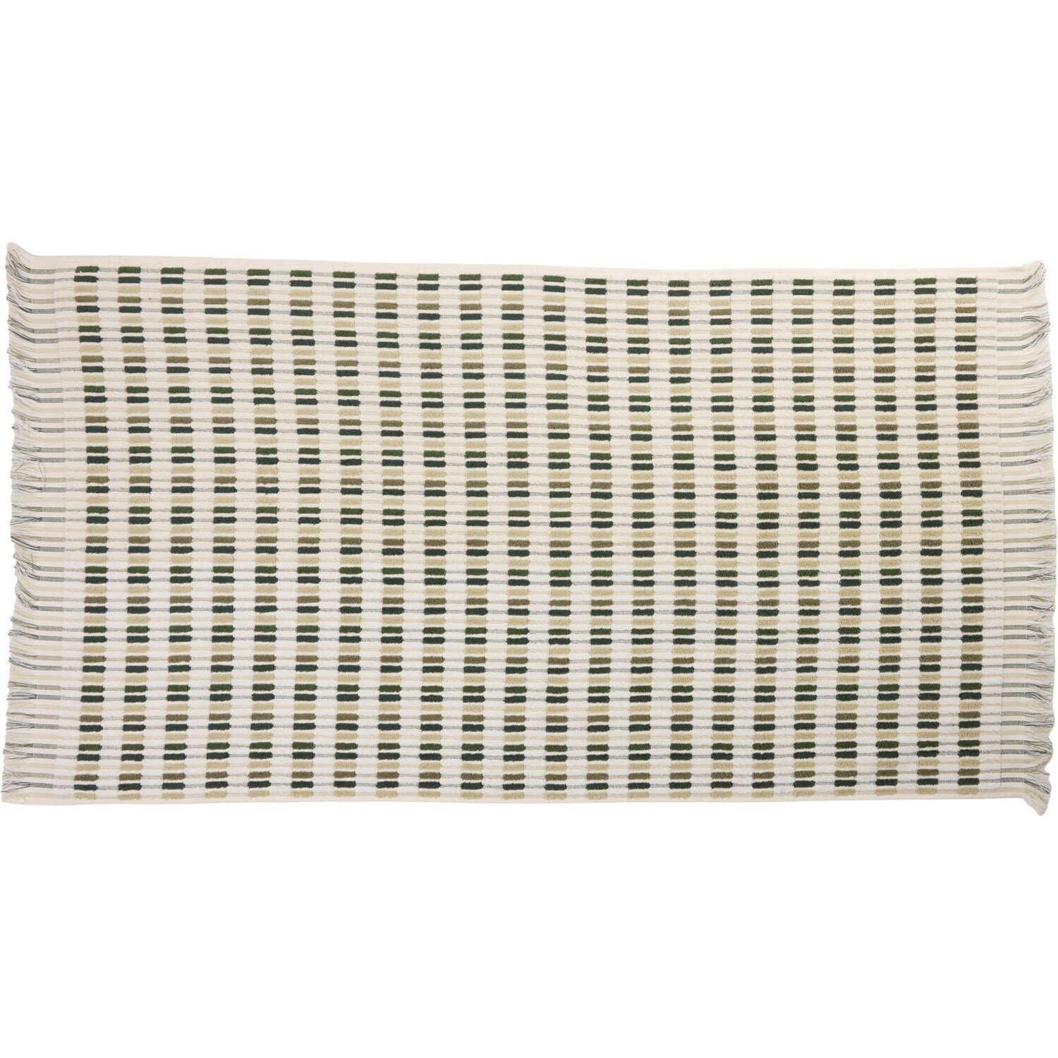 (取寄) デザートスター シャギー リブ バス タオル - 27x54, グリーン Desert Star Shaggy Rib Bath To..