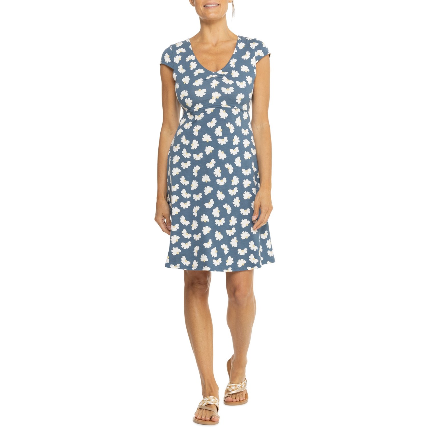 (取寄) トードアンドコー ローズマリー ドレス - オーガニック コットン, ショート スリーブ Toad&Co R..