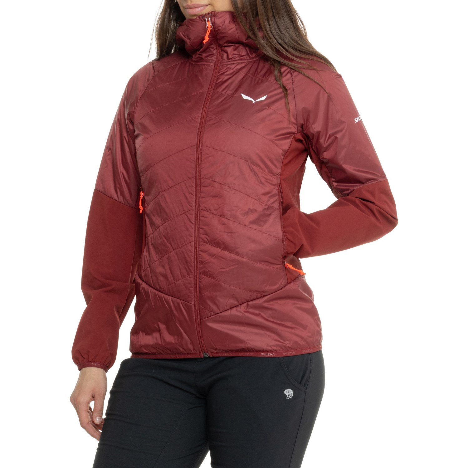 (取寄) サレワ オルトルズ ハイブリット チロルウール ジャケット - インサレーテッド Salewa Ortles Hybrid TirolWool Jacket - Insulated Syrah