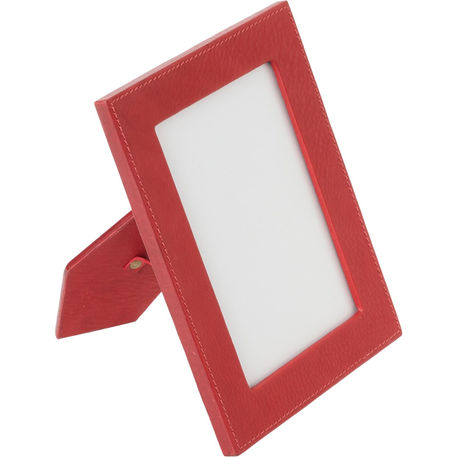 (取寄) ピクチャー フレーム - レザー, Will Leather Goods Picture Frame - Leather, 4x6” Red
